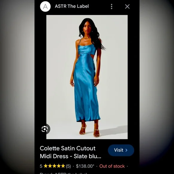 REVOLVE - ASTR the Label - Dress - EUC   ***SOLD✅✅✅✅‼️‼️‼️‼️*** - Picture 5 of 15